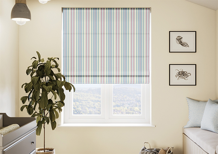 The British Stripe Co. Elizabeth, Brighton No.2 - Twist&Fit Roman Blind - Image 3
